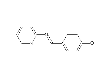 4-[(2-pyridinylimino)methyl]phenol