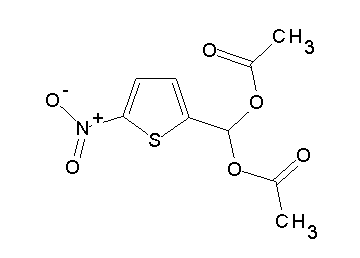 (5-nitro-2-thienyl)methylene diacetate