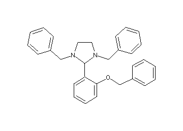 1,3-dibenzyl-2-[2-(benzyloxy)phenyl]imidazolidine