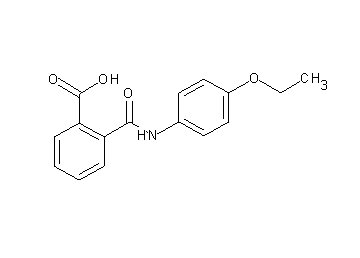 2-{[(4-ethoxyphenyl)amino]carbonyl}benzoic acid