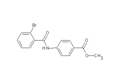 methyl 4-[(2-bromobenzoyl)amino]benzoate