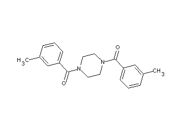 1,4-bis(3-methylbenzoyl)piperazine - Click Image to Close