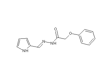 2-phenoxy-N'-(1H-pyrrol-2-ylmethylene)acetohydrazide