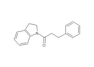 1-(3-phenylpropanoyl)indoline