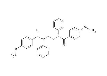 N,N'-1,2-ethanediylbis(4-methoxy-N-phenylbenzamide)