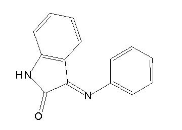 3-(phenylimino)-1,3-dihydro-2H-indol-2-one