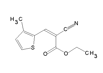 ethyl 2-cyano-3-(3-methyl-2-thienyl)acrylate