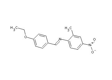 N-(4-ethoxybenzylidene)-2-methyl-4-nitroaniline