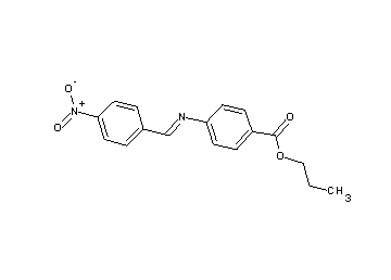 propyl 4-[(4-nitrobenzylidene)amino]benzoate