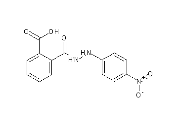2-{[2-(4-nitrophenyl)hydrazino]carbonyl}benzoic acid