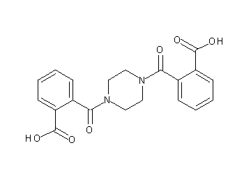 2,2'-[1,4-piperazinediyldi(carbonyl)]dibenzoic acid