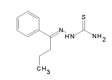 1-phenyl-1-butanone thiosemicarbazone