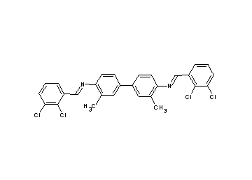 N,N'-bis(2,3-dichlorobenzylidene)-3,3'-dimethyl-4,4'-biphenyldiamine