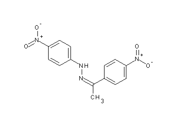 1-(4-nitrophenyl)-2-[1-(4-nitrophenyl)ethylidene]hydrazine