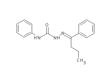 1-phenyl-1-butanone N-phenylsemicarbazone