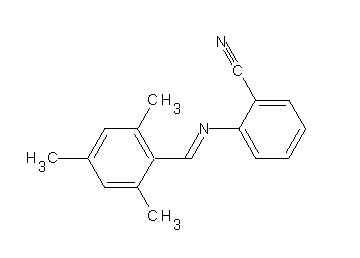 2-[(mesitylmethylene)amino]benzonitrile