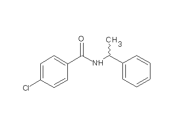 4-chloro-N-(1-phenylethyl)benzamide