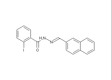 2-iodo-N'-(2-naphthylmethylene)benzohydrazide