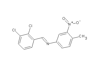 N-(2,3-dichlorobenzylidene)-4-methyl-3-nitroaniline