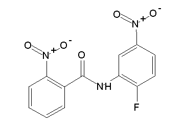N-(2-fluoro-5-nitrophenyl)-2-nitrobenzamide