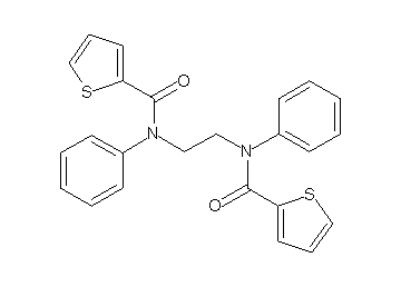 N,N'-1,2-ethanediylbis(N-phenyl-2-thiophenecarboxamide)