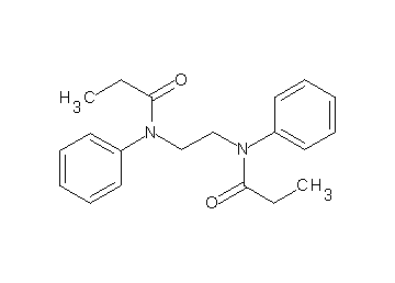 N,N'-1,2-ethanediylbis(N-phenylpropanamide)
