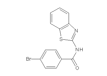 N-1,3-benzothiazol-2-yl-4-bromobenzamide