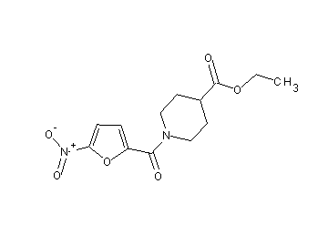 ethyl 1-(5-nitro-2-furoyl)-4-piperidinecarboxylate