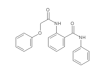 2-[(phenoxyacetyl)amino]-N-phenylbenzamide