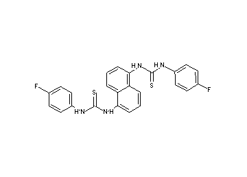 N',N'''-1,5-naphthalenediylbis[N-(4-fluorophenyl)(thiourea)]