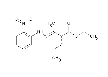 ethyl 2-[N-(2-nitrophenyl)ethanehydrazonoyl]pentanoate