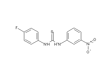 N-(4-fluorophenyl)-N'-(3-nitrophenyl)thiourea