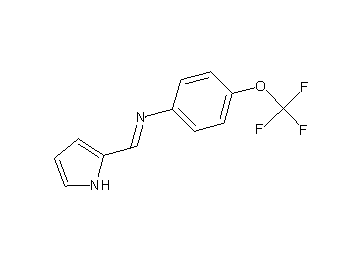 N-(1H-pyrrol-2-ylmethylene)-4-(trifluoromethoxy)aniline
