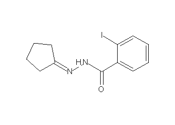 N'-cyclopentylidene-2-iodobenzohydrazide