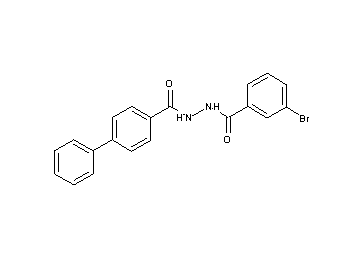 N'-(3-bromobenzoyl)-4-biphenylcarbohydrazide