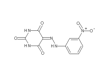 5-[(3-nitrophenyl)hydrazono]-2,4,6(1H,3H,5H)-pyrimidinetrione