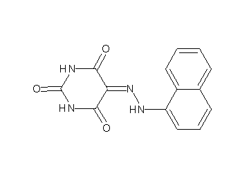 5-(1-naphthylhydrazono)-2,4,6(1H,3H,5H)-pyrimidinetrione