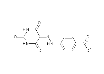 5-[(4-nitrophenyl)hydrazono]-2,4,6(1H,3H,5H)-pyrimidinetrione