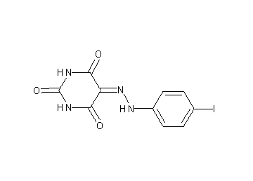 5-[(4-iodophenyl)hydrazono]-2,4,6(1H,3H,5H)-pyrimidinetrione