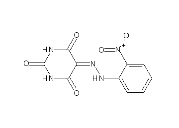 5-[(2-nitrophenyl)hydrazono]-2,4,6(1H,3H,5H)-pyrimidinetrione