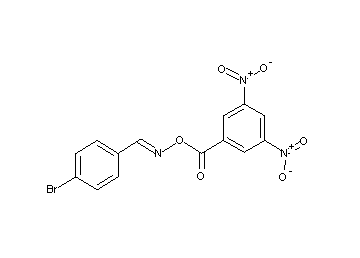 4-bromobenzaldehyde O-(3,5-dinitrobenzoyl)oxime