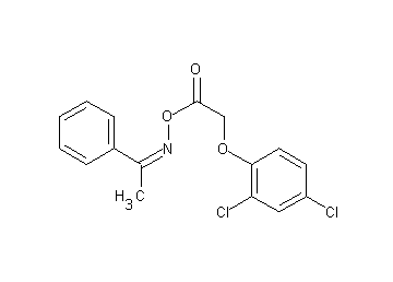 1-phenylethanone O-[2-(2,4-dichlorophenoxy)acetyl]oxime