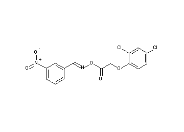 3-nitrobenzaldehyde O-[2-(2,4-dichlorophenoxy)acetyl]oxime