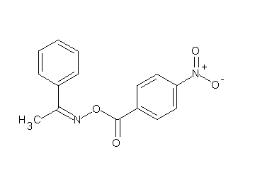 1-phenylethanone O-(4-nitrobenzoyl)oxime