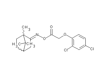 1,7,7-trimethylbicyclo[2.2.1]heptan-2-one O-[2-(2,4-dichlorophenoxy)acetyl]oxime
