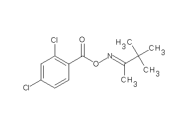 3,3-dimethyl-2-butanone O-(2,4-dichlorobenzoyl)oxime