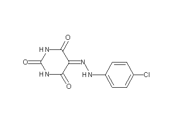 5-[(4-chlorophenyl)hydrazono]-2,4,6(1H,3H,5H)-pyrimidinetrione