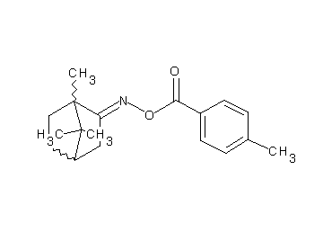 1,7,7-trimethylbicyclo[2.2.1]heptan-2-one O-(4-methylbenzoyl)oxime