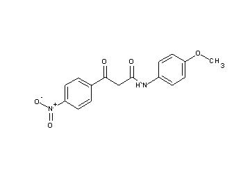 N-(4-methoxyphenyl)-3-(4-nitrophenyl)-3-oxopropanamide
