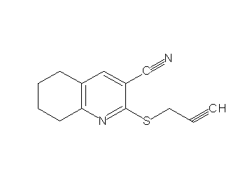 2-(2-propyn-1-ylsulfanyl)-5,6,7,8-tetrahydro-3-quinolinecarbonitrile